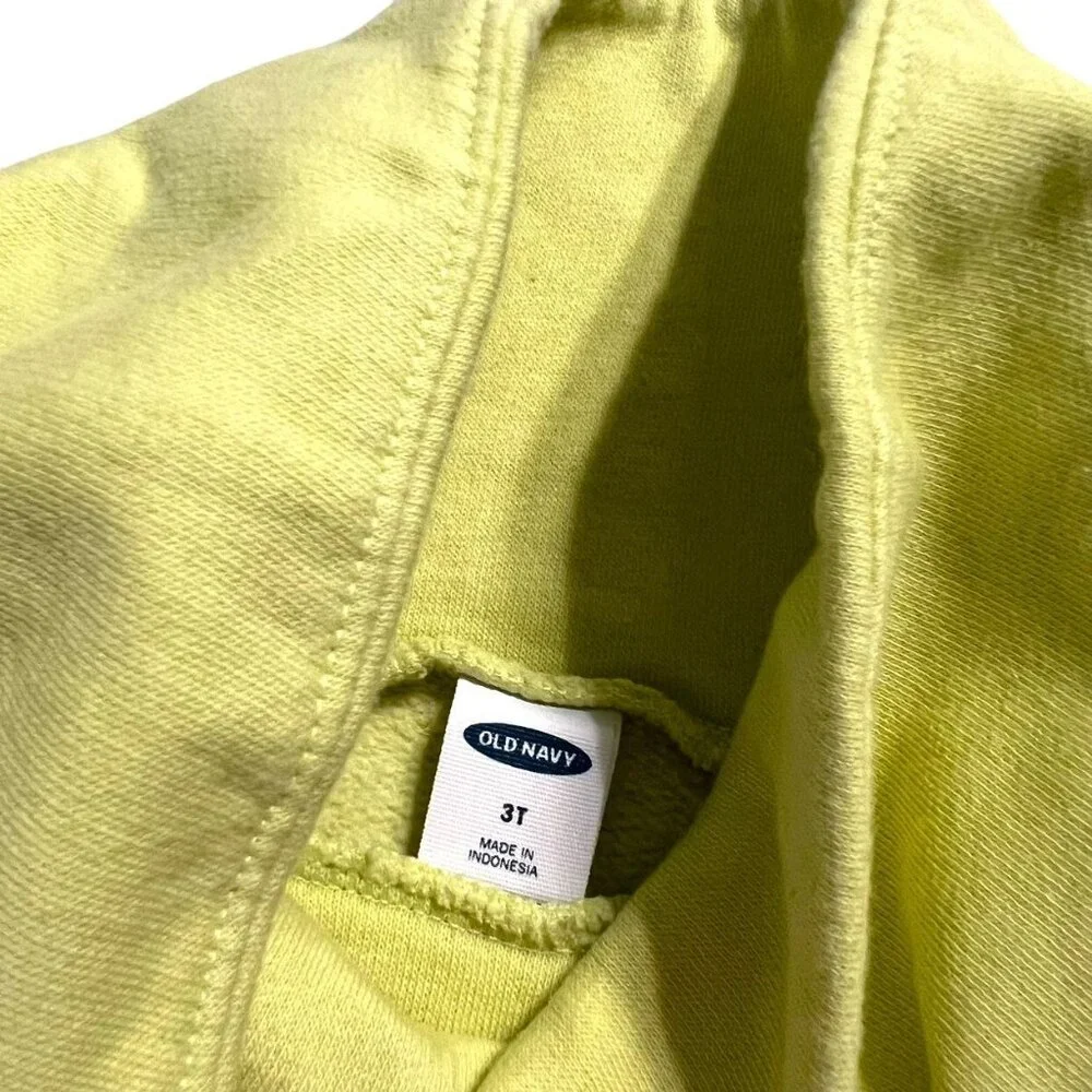 Old Navy 3T Citrine Funnel Neck Pullover Sweatshirt